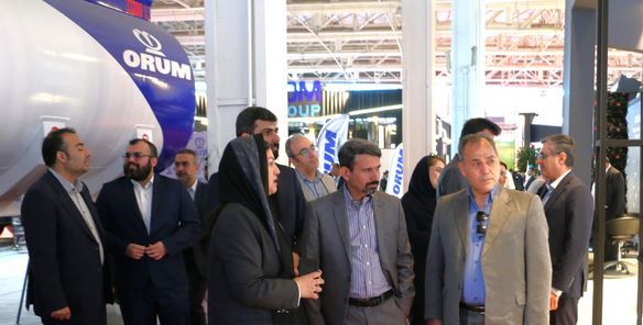 بازدید مدیرعامل بیمه رازی از ششمین نمایشگاه بین المللی حمل و نقل، لجستیک و صنایع وابسته